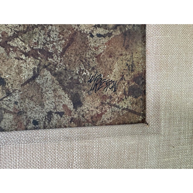 Wood 1970s Vintage William Preston Floral Still Life – Watercolor on Board, Framed For Sale - Image 7 of 9
