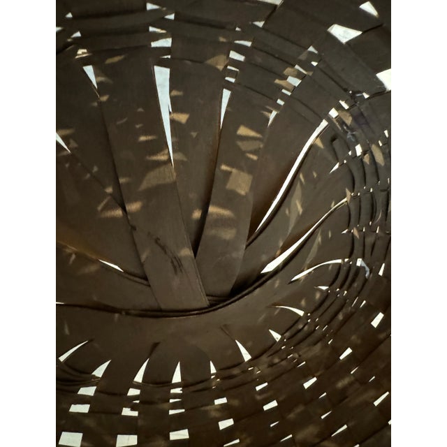 Wood Antique American Farm Fruit Harvest Basket For Sale - Image 7 of 9