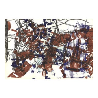 Jean-paul Riopelle Dlm 171, #20-21, 1968 For Sale
