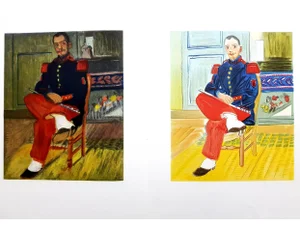 Autoportrait - Lithograph 1965