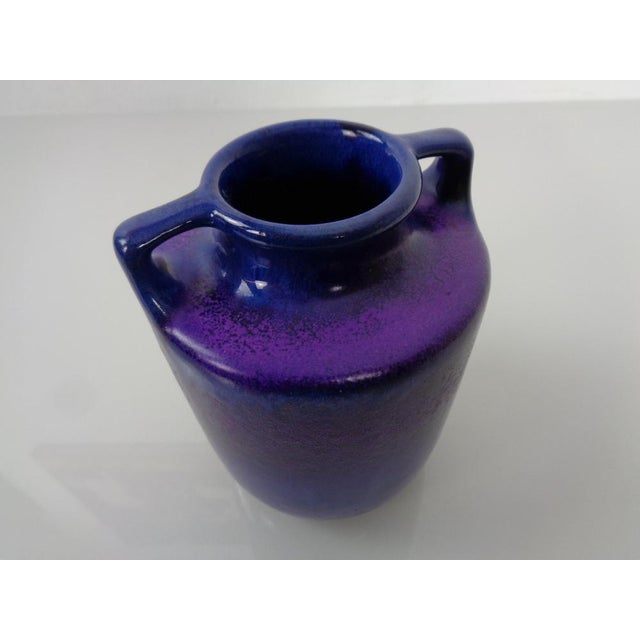 Purple and Blue Ceramic Model 3301 Vase from Marei, Germany, 1960s For Sale - Image 4 of 18