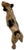 Very Rare Oversize 1930s Hubley #387 Standing Full Figure Fox Terrier Cast Iron Dog Doorstop - 10 Inches Tall X 12 Inches Long For Sale - Image 17 of 18