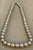 Graduating Cream Color South Sea Pearls Necklace 14 Karat Yellow Gold Clasp For Sale - Image 12 of 18