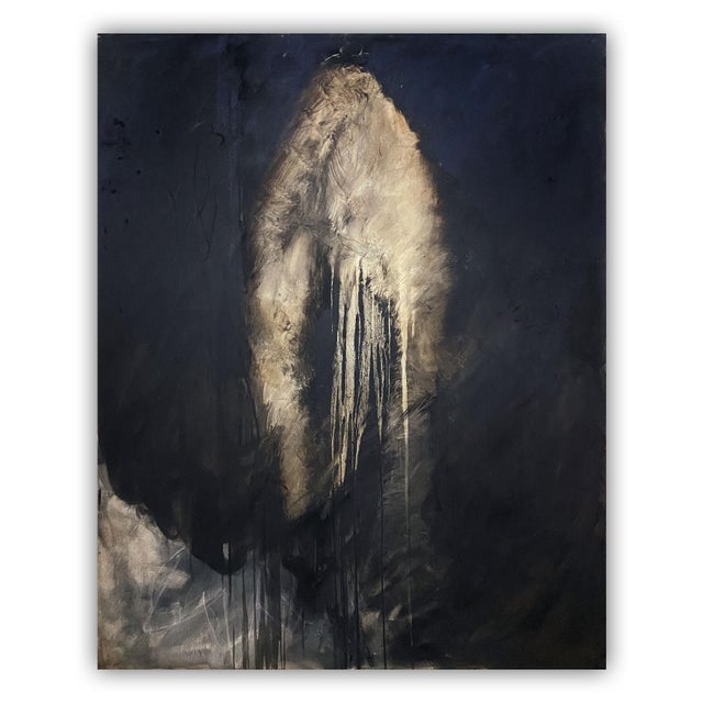 2020s Contemporary Abstract Mixed Media on Canvas "The Mirror" by Paul Landauer For Sale - Image 5 of 10