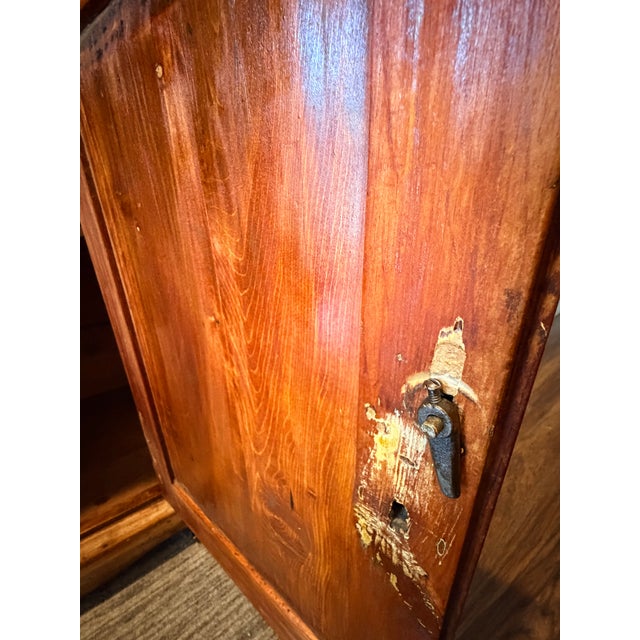 19th Century American Solid Wood Washstand / Press Cabinet, Believed C. 1870s For Sale - Image 16 of 16