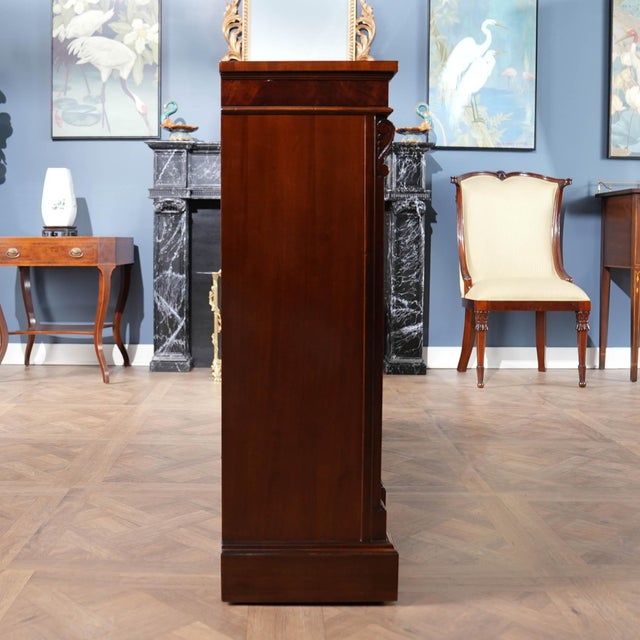 Penhurst Mahogany Bookcase For Sale - Image 10 of 12