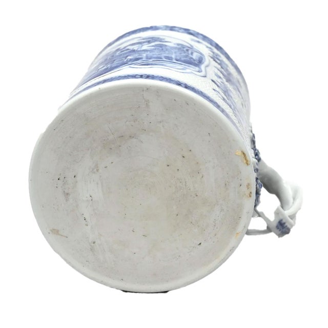 River Scenes in Cobalt: An 18th-Century Chinese Export Porcelain Mug Qianlong Circa 1775 This charming Chinese Export...