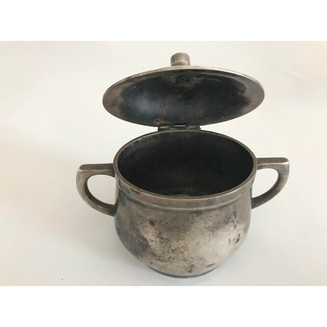 Antique Copper Sugar Bowl For Sale - Image 9 of 11