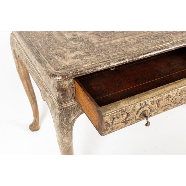 Large English Silver Gilt Gesso Console, 19th Century For Sale - Image 12 of 14