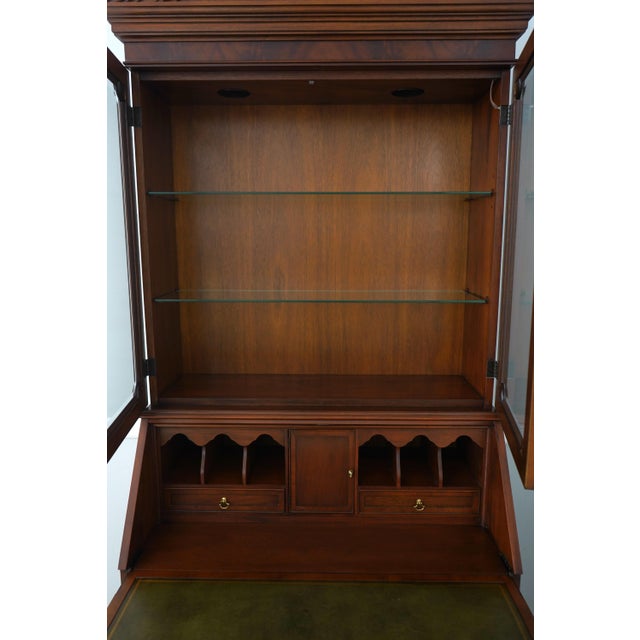 Hekman Furniture Hekman Flame Mahogany Secretary Desk For Sale - Image 4 of 18