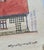 August Kaiser, farm Building, 1908, Paper For Sale - Image 4 of 5