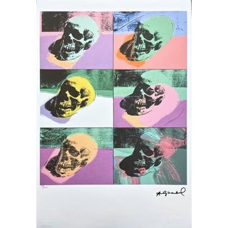 After Andy Warhol, 6x Skull, 1980s, Print For Sale