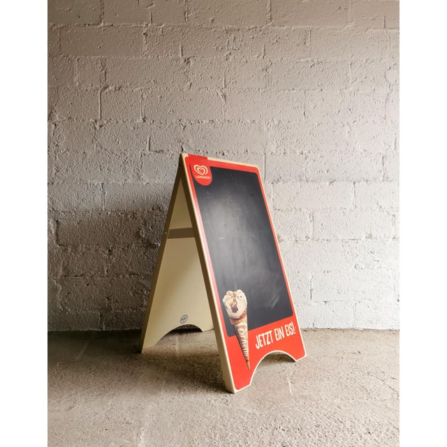 Large Vintage Langnese Ice Cream Display Stand, Germany, 1970s For Sale - Image 10 of 10