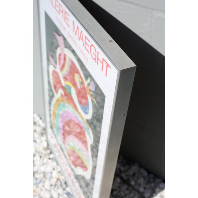 Contemporary Vintage Wassily Kandinsky Galerie Maeght Lithograph Framed Print For Sale - Image 3 of 11