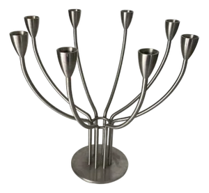 Metal Candleholder by Hagberg, Sweden, 20th Century