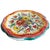 1950s Mid-Century Hand-Painted Floral Majolica Plate from Rigo, 1950s For Sale - Image 5 of 5