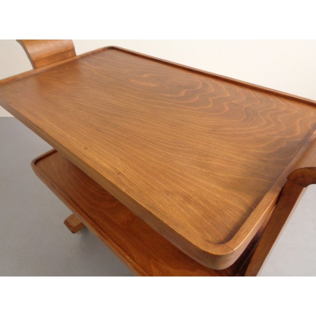 Art Deco Rollable Serving Cart, 1930s For Sale - Image 12 of 18