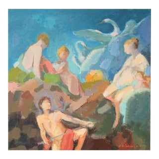 Venus Asking Vulcan for Arms for Aeneas by Anne Carrozza Remick For Sale