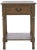 Whitney 1 Drawer Accent Table - Brown For Sale - Image 9 of 9