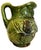 Asparagus Vintage Oaxacan Glazed Pottery Pitcher With Maize and a Woman For Sale - Image 8 of 18