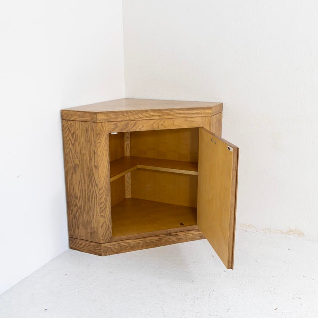 Italian Ash Corner Furniture, 1950s, Set of 2 For Sale - Image 6 of 9