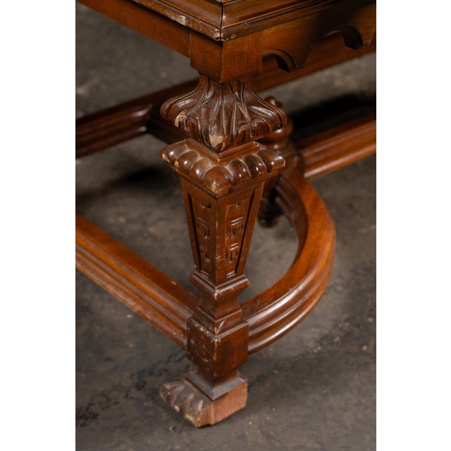 Vintage Rococo Revival Arched-Top Display Cabinet For Sale - Image 13 of 18