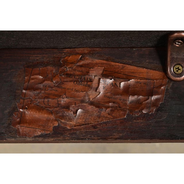 Stickley Brothers Style Antique Mission Oak Arts & Crafts Bench or Settle Sofa, Circa 1900 For Sale - Image 12 of 13