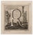 Letter r is an etching realized by luigi vanvitelli artist of 18th century. The etching belongs to the print suite...