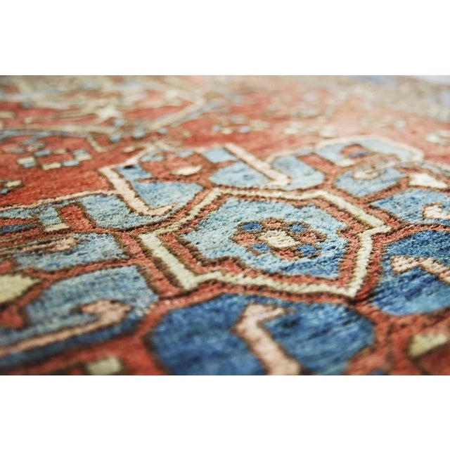 Antique Hand-Woven Middle Eastern Rug, 1920s For Sale - Image 13 of 18