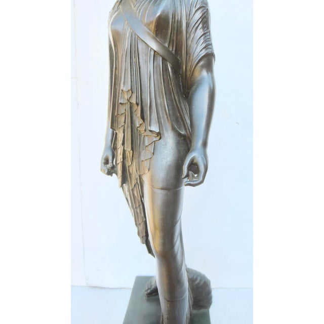 Diana Arcaizante Grand Tour Bronze Odyssey Diana From Pompeii For Sale - Image 4 of 14