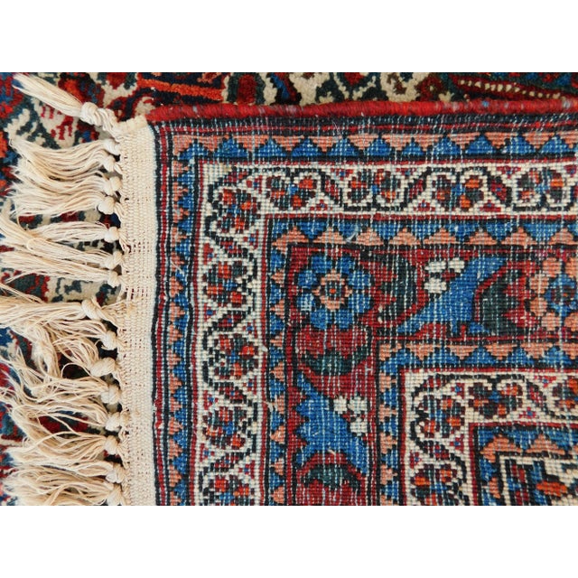 1930s Antique Persian Rug. 3'6"x 5' For Sale - Image 10 of 13