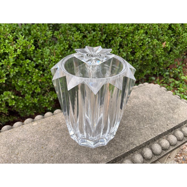1980s 1980s Mid-Century Modern Acrylic Ice Bucket For Sale - Image 5 of 9