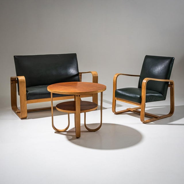 Modern Seating Group by Giuseppe Pagano Pogatschnig, Set of 5 For Sale - Image 3 of 15