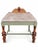 Antique Art Deco Vanity With Three-Panel Mirror and Matching Bench For Sale - Image 12 of 18