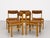 Mid-Century Modern Set of 5 Mid Century Modern Oak Dining Chairs, Made in Denmark, C. 1960s For Sale - Image 3 of 16