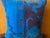 Blue Vintage Turkish Wool Medallion Pillow For Sale - Image 8 of 12