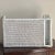 White Mid-20th Century White Wicker Breakfast Tray For Sale - Image 8 of 11