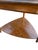 Mid-Century Modern Vintage Mersman Mid-Century Modern Walnut Guitar Pick Two-Tier End Table, Model 63-5 For Sale - Image 3 of 11