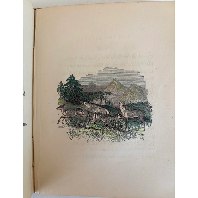 Paper Mary Howitt’s Picture & Verse Book 1845 Inscribed With Hovey Provenance For Sale - Image 7 of 12