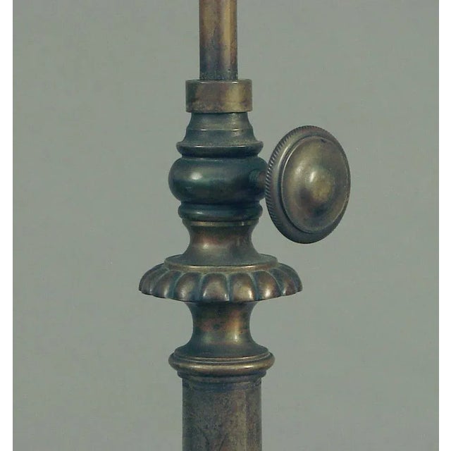 1920s 1920s Philadelphia’s Horn & Brannen Bridge Floor Lamp For Sale - Image 5 of 11