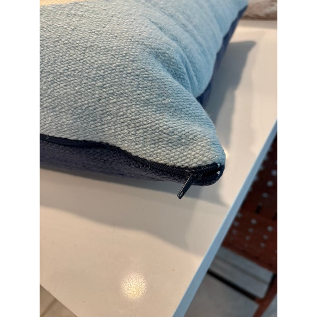 Textile Late 20th Century Geometric Wool Needlepoint Pillows Early Jonathan Adler – A Pair For Sale - Image 7 of 11