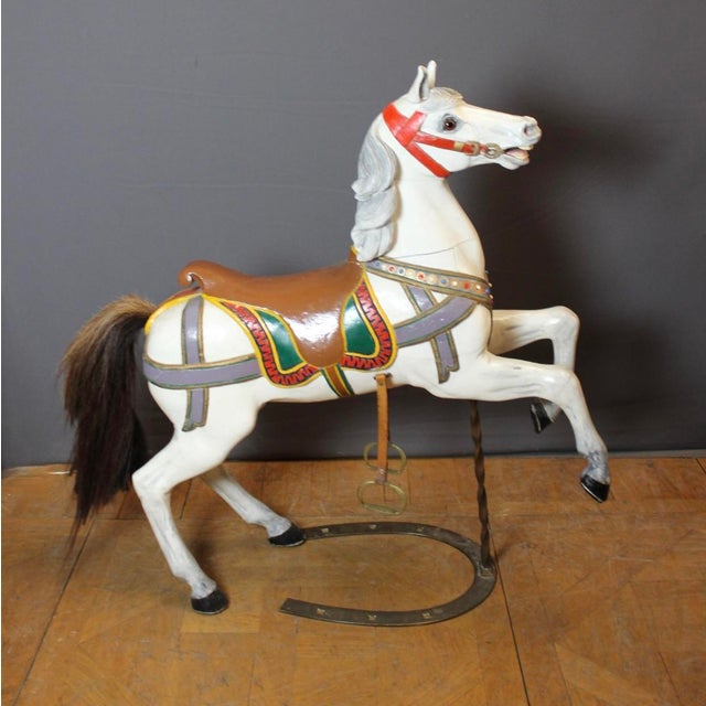 German Artist, Carving Carousel Horse, 1900, Wood For Sale - Image 17 of 17