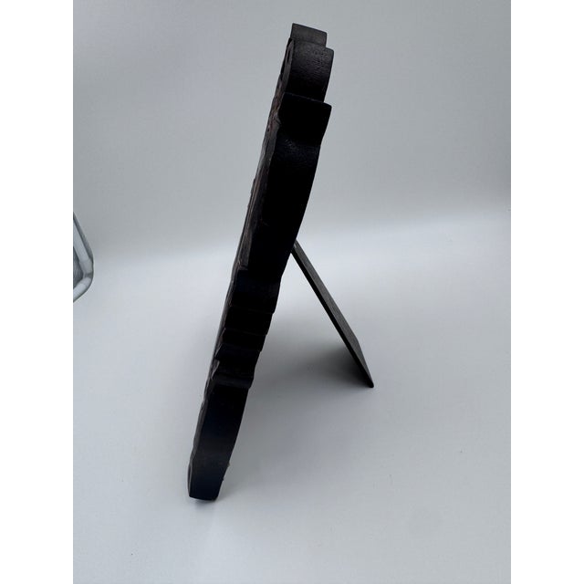 Add a touch of old-world romance and European charm to your tabletop or gallery wall with this beautifully carved wooden...