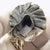 Vintage Italian Handmade Sterling Silver 925 Woman With Fan Bust Figurine Decorative Solid Sculpture For Sale - Image 11 of 14