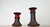 Mid-Century Modern Danish Studio Pottery Candleholder from Lehmann Pottery, 1960s, Set of 2, in Very Good conditions....
