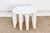 1950s Hand-Carved Chalky White African Table For Sale - Image 5 of 7