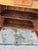French Country Antique Carved Wood Vanity Dresser With Mirror For Sale - Image 3 of 12