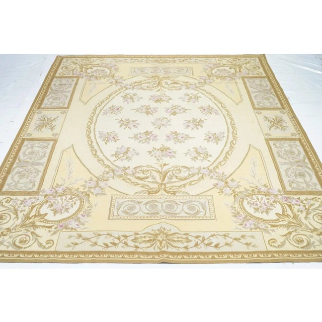 Aubusson Rug 6' X 9' For Sale - Image 11 of 11