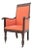 19th Century Empire Acanthus Carved Armchair For Sale