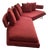 B&b Italia "Arne" Two-Piece Sectional Sofa by Antonio Citterio, Red For Sale